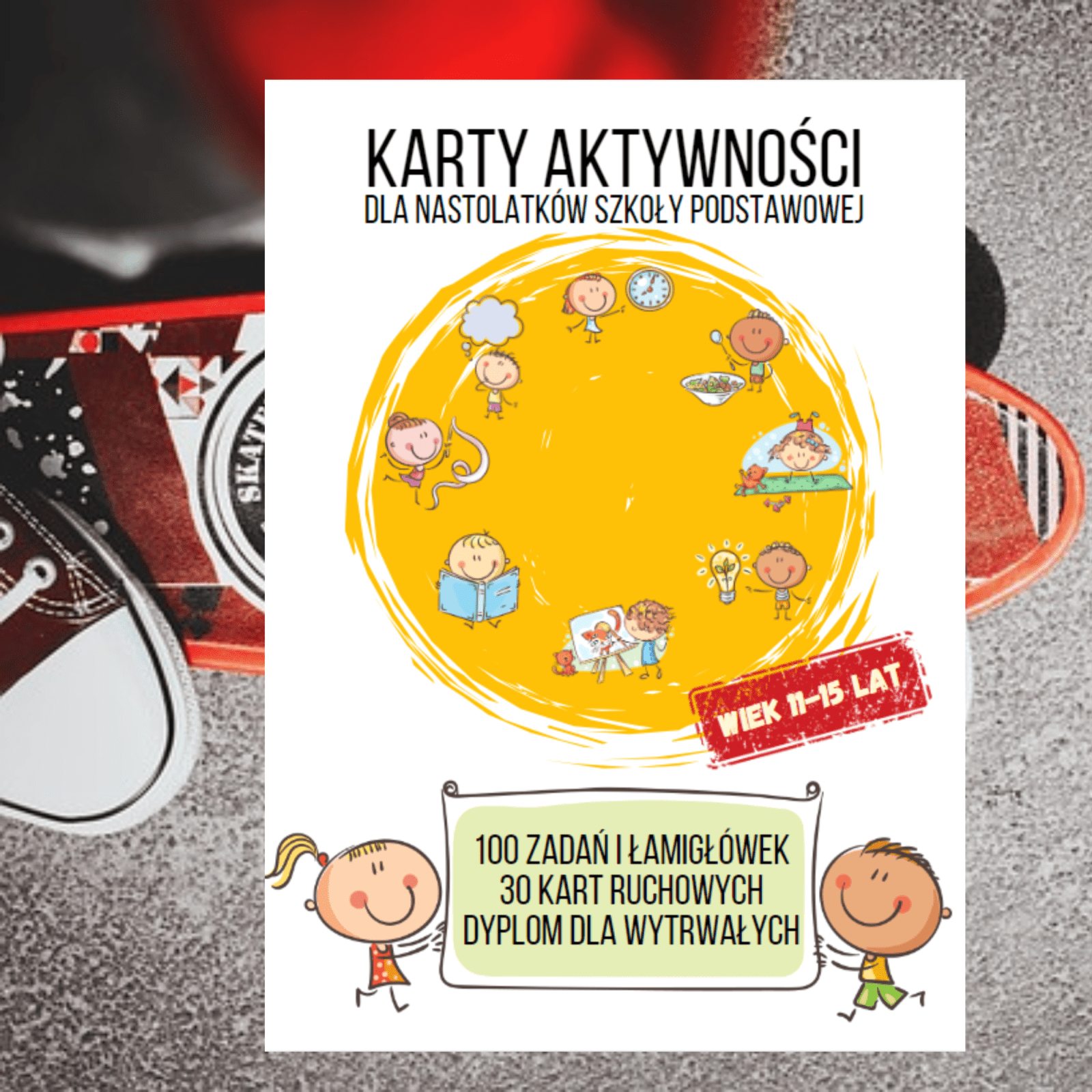 Karty aktywności "Ogród pełen emocji" dla nastolatków