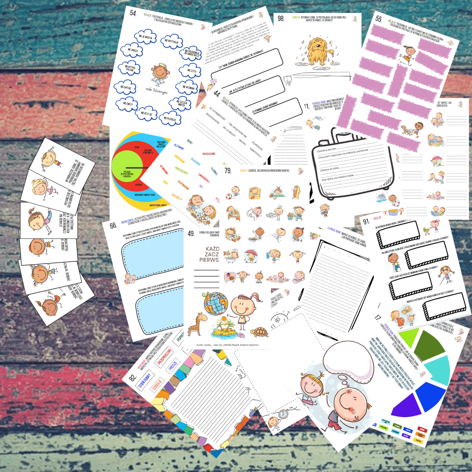 Karty aktywności "Ogród pełen emocji" dla nastolatków - obrazek 3