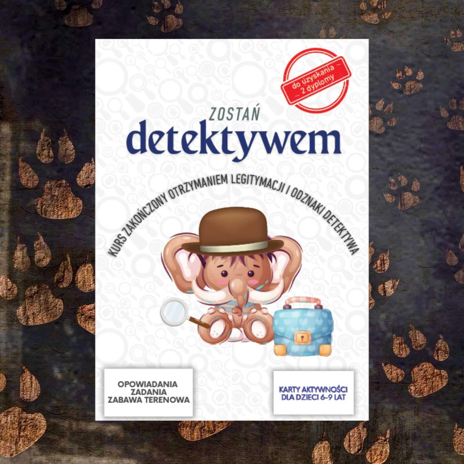 Karty aktywności "Zostań detektywem" - 6-9 lat