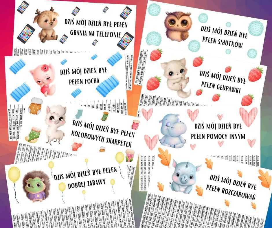 Karty aktywności "Mój dzień" 7+ - obrazek 3